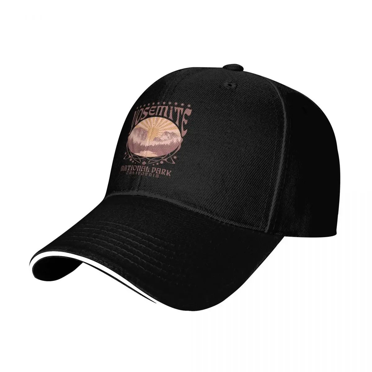 Outdoor Adventure Brands - Gorra de béisbol decorativa ovalada Peach