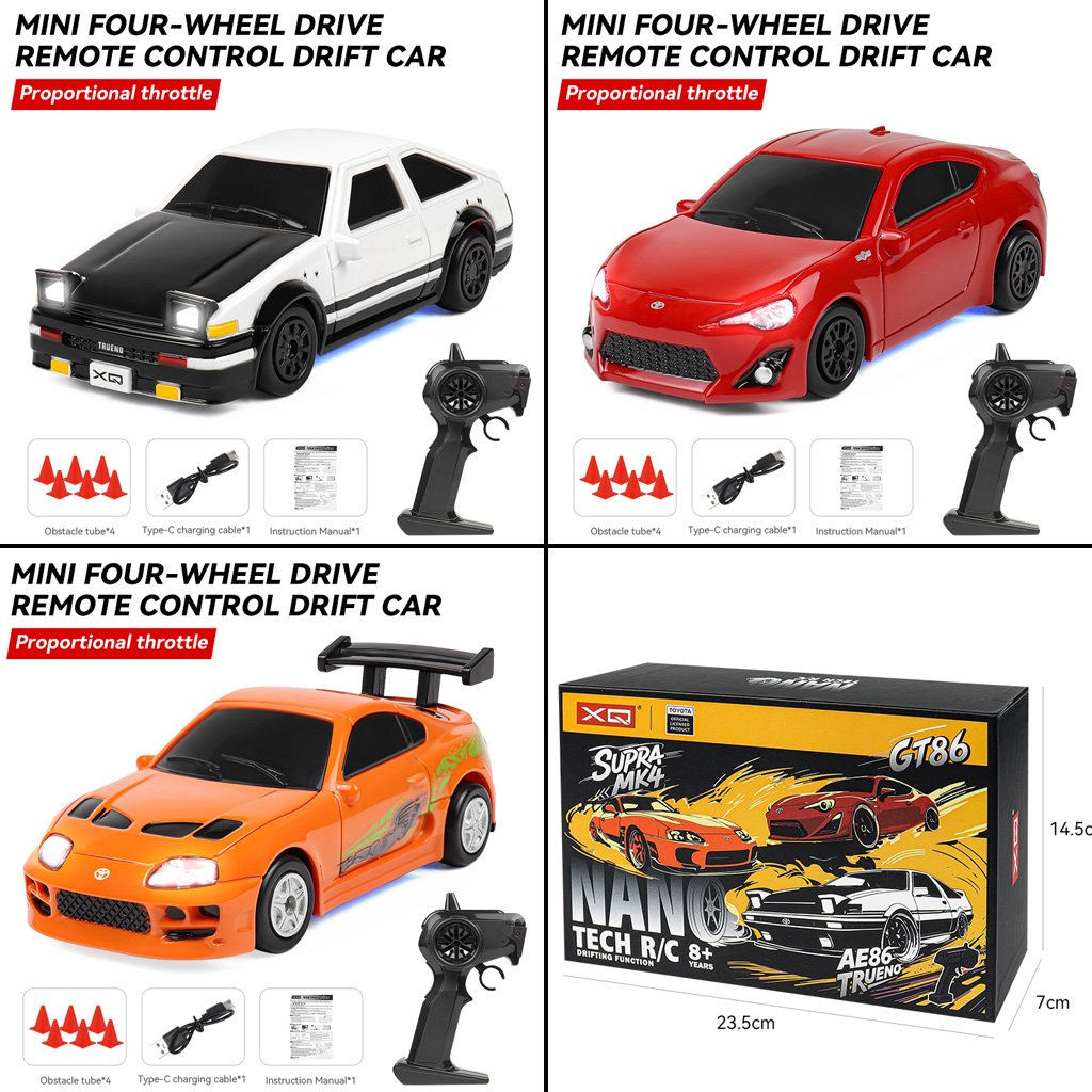 Outdoor Adventure Races - Coche de Derrape RC 2.4G 1/64