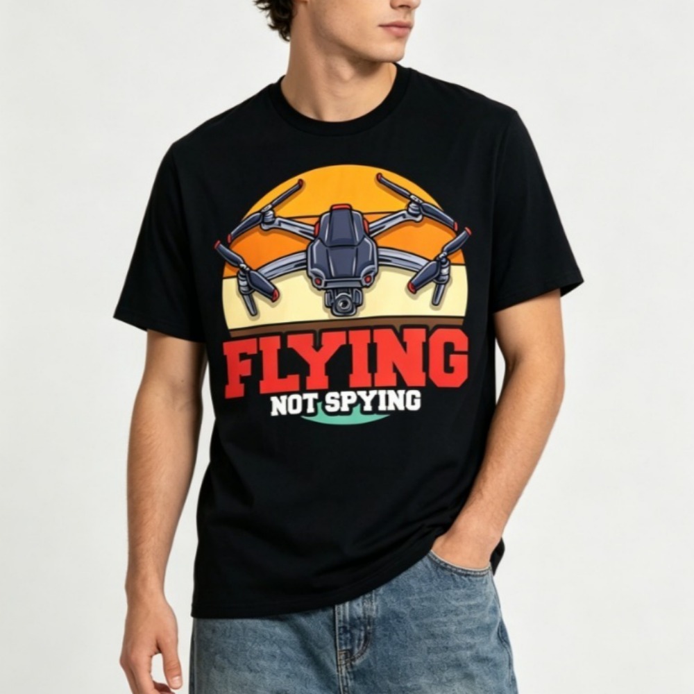 Outdoor Adventure Races - Camiseta divertida de piloto de drones