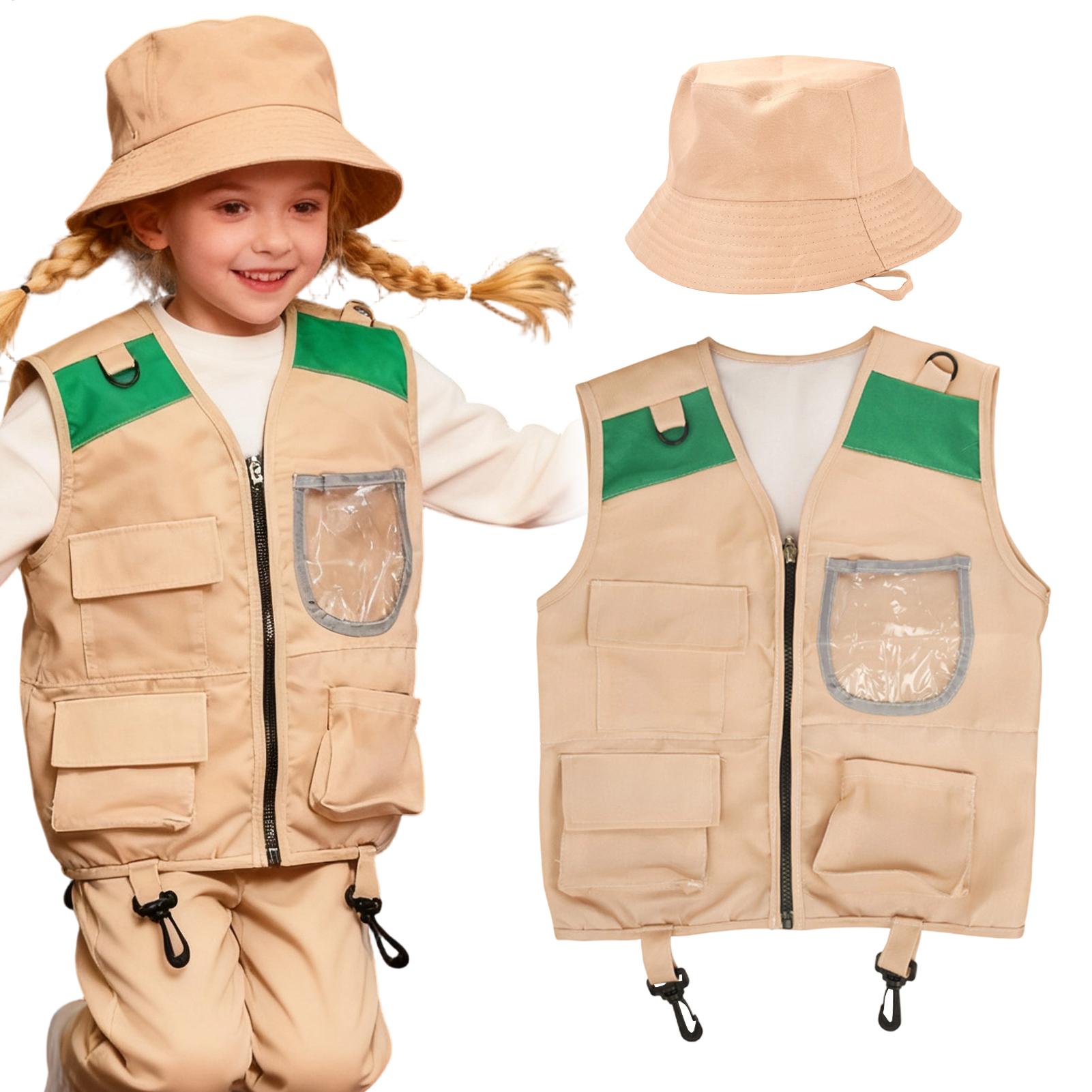 Outdoor Adventure Kit For Boys - Disfraz de Explorador Safari para Niños,