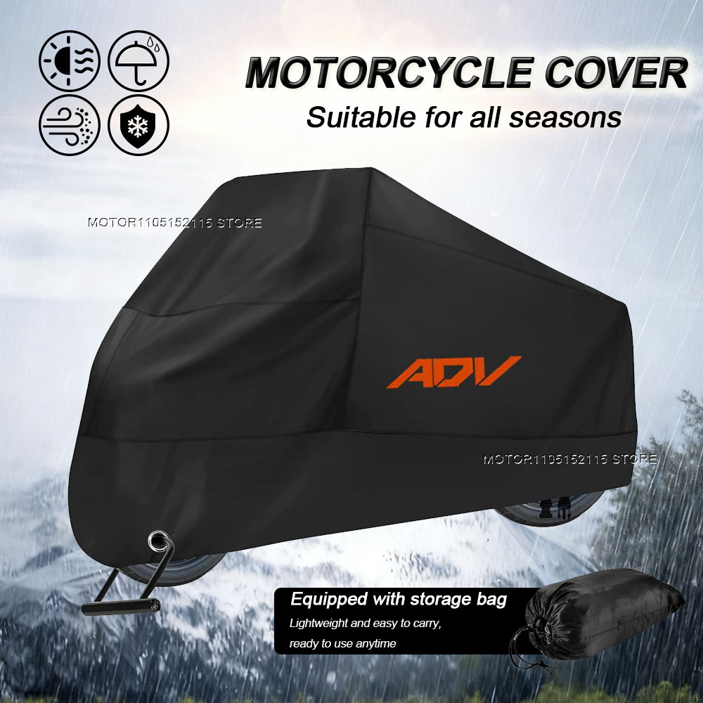 Outdoor Adventure Uva - Nueva cubierta impermeable para motocicleta, Protector