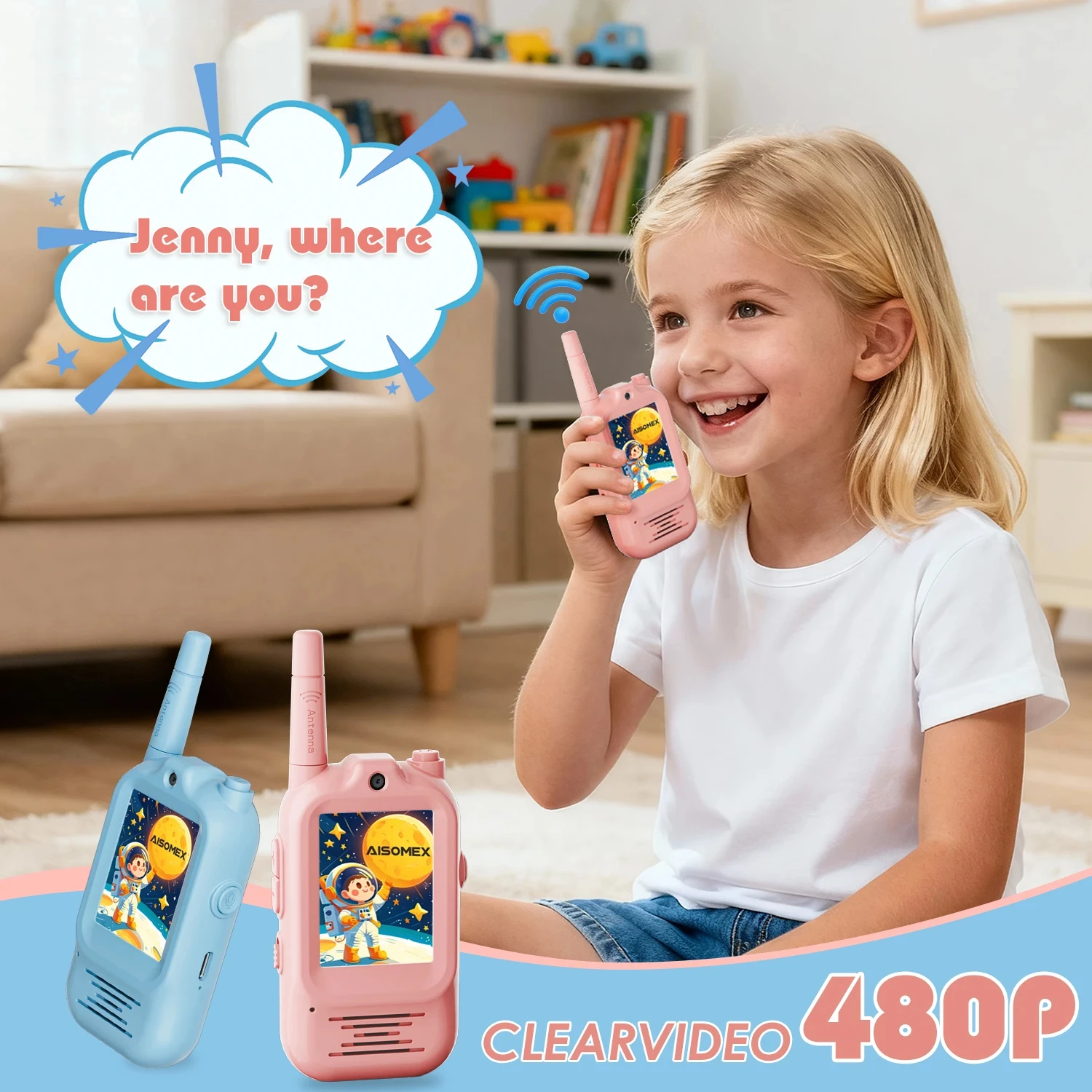 2 Walkie Talkies Recargables p - Outdoor Adventure Toys For Kids reseña y precio