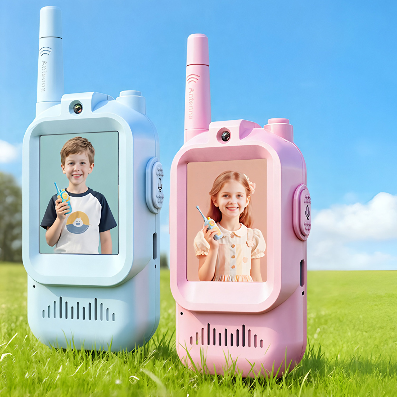 2 unidades de walkie-talkies c - Outdoor Adventure Toys For Kids reseña y precio