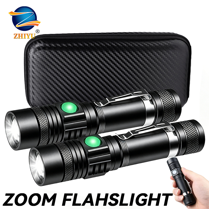 Linterna LED T6 Recargable, Li - Outdoor Adventure Travel reseña y precio